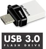 Produktbild Pendrive Micro Fusion, 16 GB (INFD16GBMIC3.0-OTG) (16 GB, USB-A, Micro USB-A)