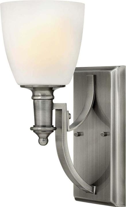 Actual product image Elstead Lighting Truman wall light E27 antique nickel (E27)