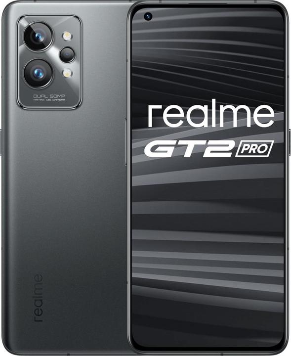 Actual product image realme GT2 Pro (256 GB, Steel Black, 6.70", Dual SIM, 50 Mpx, 5G)