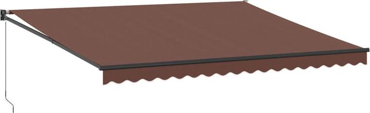 Actual product image VidaXL Awning Retractable 3.5X2.5 M Fabric And Aluminium (3 m)