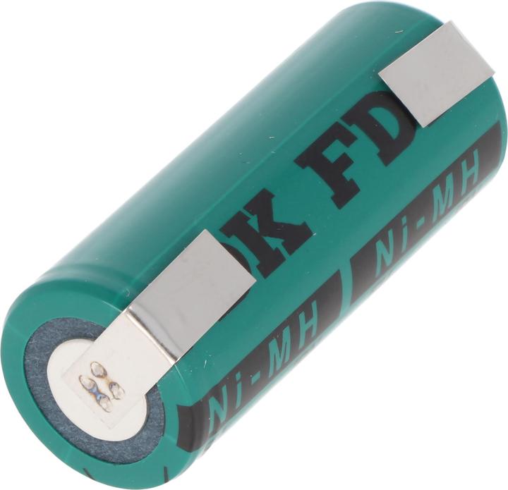 Actual product image FDK Battery HR-4/5AU 4/5A, with soldering lug in U-shape (4/5 A, 2150 mAh)