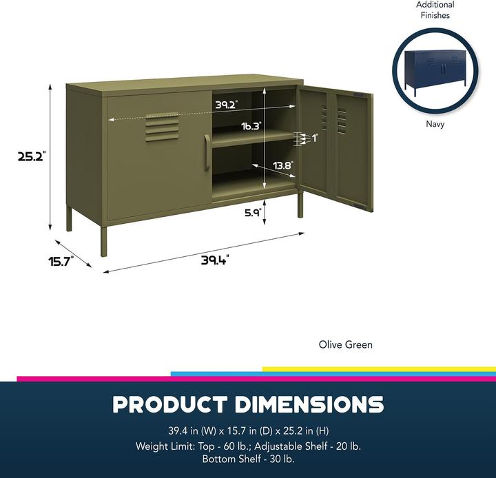 Immagine prodotto Queer Eye Bradford (98 x 39 x 63 cm)
