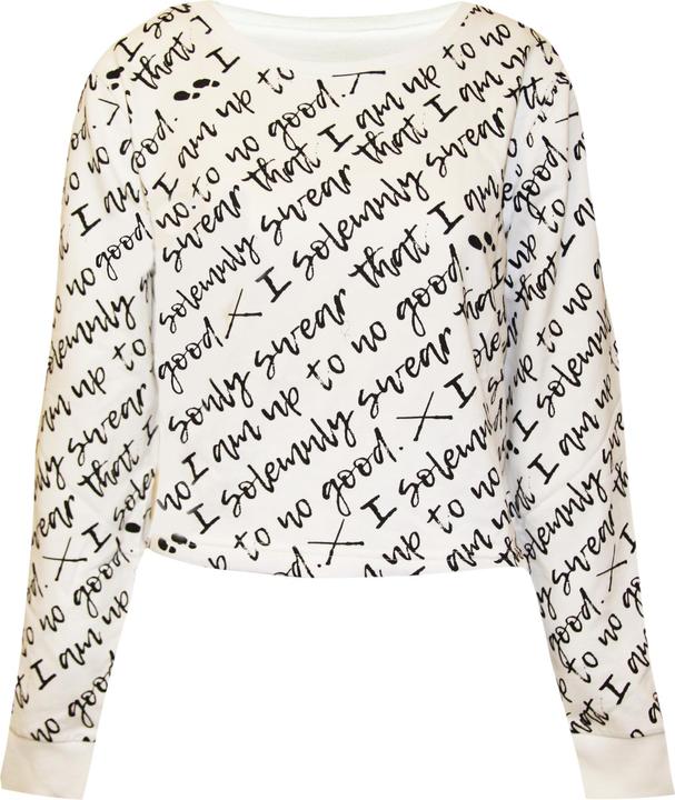 Produktbild I Solemnly Swear Kurzes Sweatshirt (M)