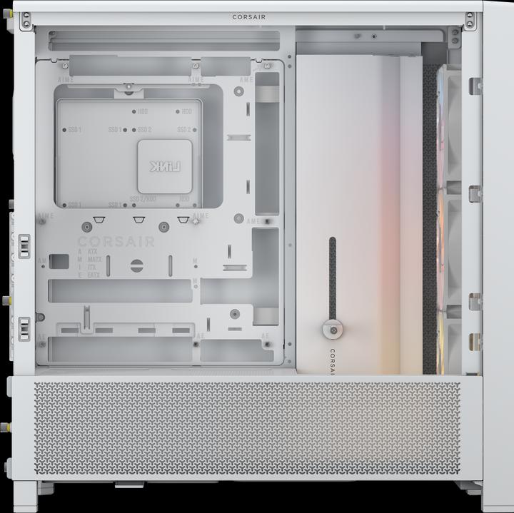 Actual product image Corsair 4000D FRAME RS ARGB WHT MID CASE (Mini-ITX, ATX, E-ATX, mATX)