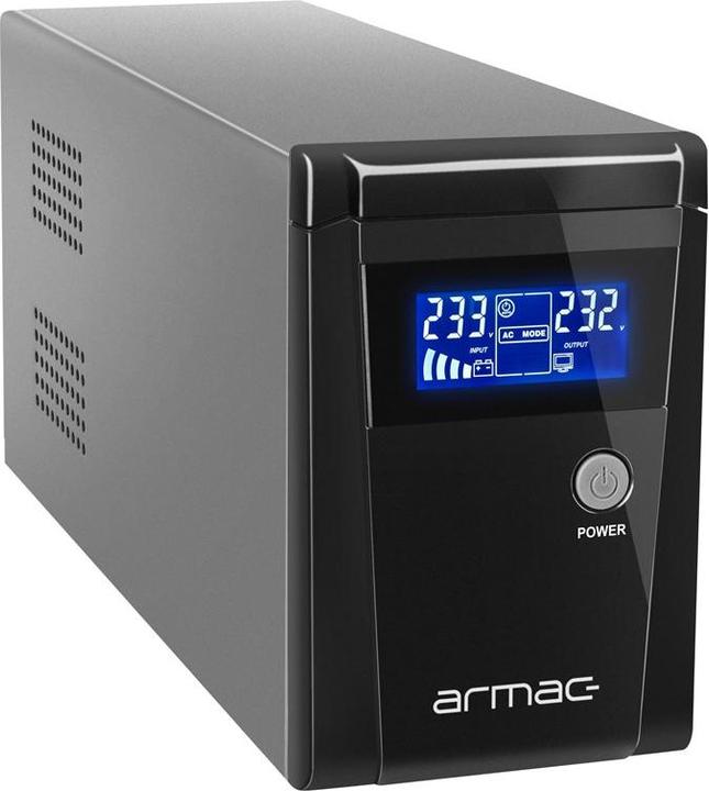 Armac UPS Office LCD 850E (O/850E/LCD) (850 VA, 480 W, Line-Interaktiv USV)