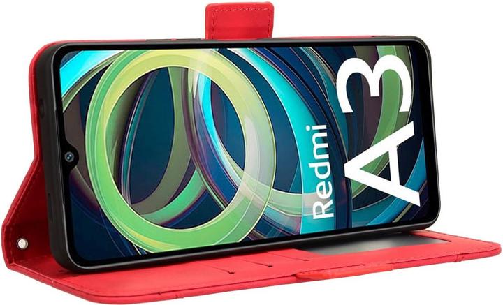 Actual product image Cover-Discount Xiaomi Redmi A3 - Case with many card slots (Xiaomi Redmi A3)