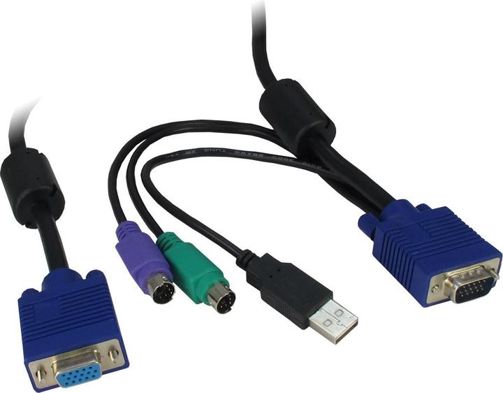 Immagine prodotto Intertech Cavo IPC KVM VGA/PS2/USB, lunghezza