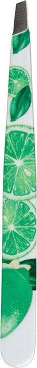 Produktbild Nippes Kosmetik Pinzette schräg "Limette"