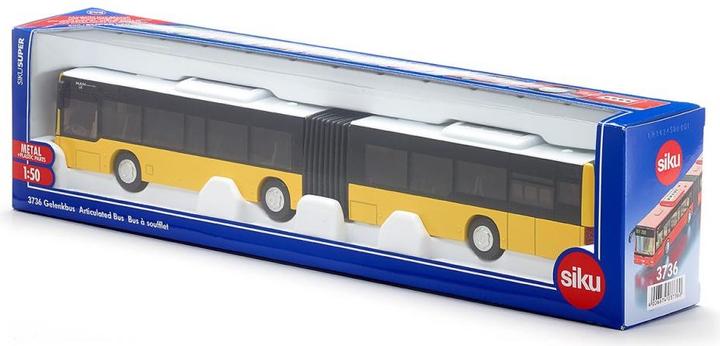 Actual product image Siku articulated bus