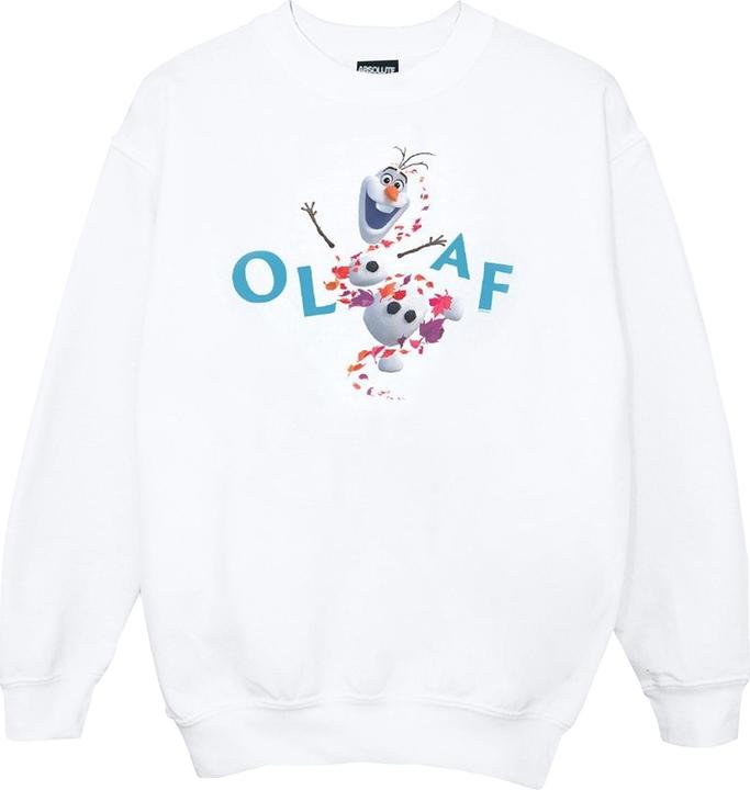 Actual product image Disney Boys Frozen 2 Olaf Leaf Jump Sweatshirt (104)