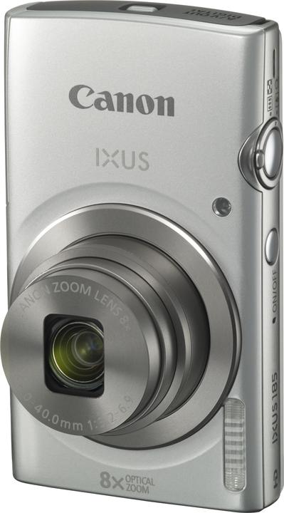 Actual product image Canon IXUS 185 Silver - Import (28 - 224 mm, 20 Mpx, 1/2,3'')