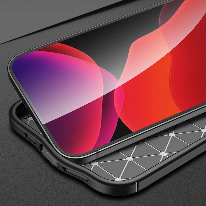Produktbild Cadorabo TPU Cover Kunstleder Struktur (Apple iPhone 13)