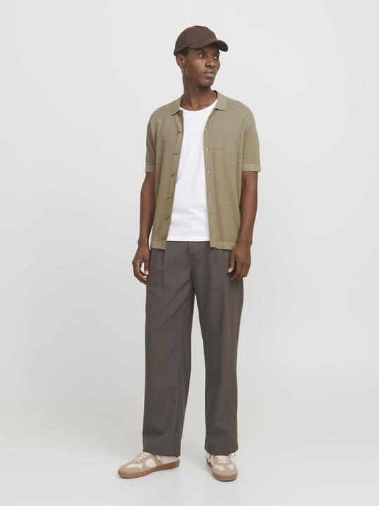 Produktbild Jack & Jones Jjeemil Knit Structure Shirt Ss Sn (M)