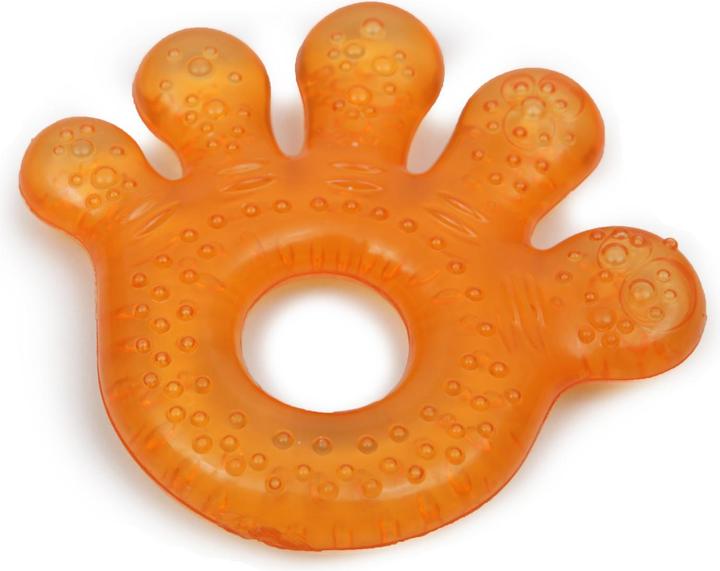 Moni Teething ring orange paw T1205