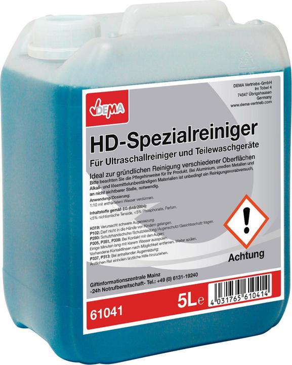 Produktbild Dema Reinigungskonzentrat für Ultraschallreiniger 5l