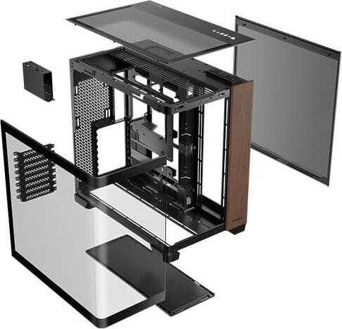 Actual product image Antec Case C8 Curve Wood (ITX, ATX)