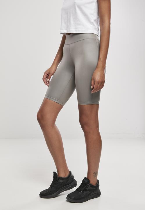 Actual product image Urban Classics Ladies Imitation Leather Cycle Shorts (M)