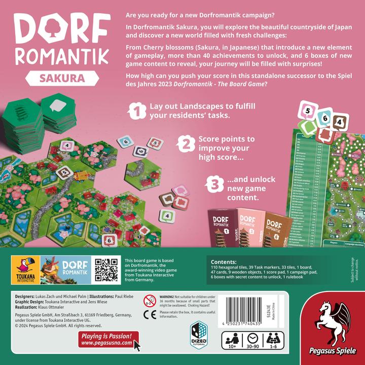 Produktbild Pegasus Dorfromantik – Sakura (English Edition) (Englisch)