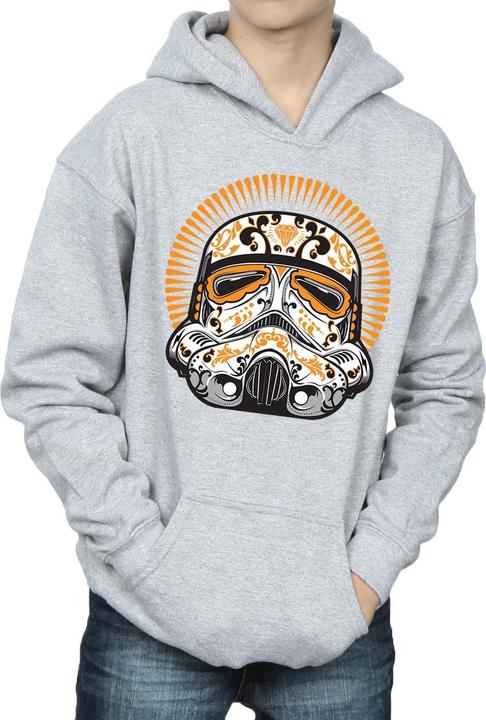 Image du produit Star Wars - Sweat à capuche STORMTROOPER DIA DE LOS MUERTOS - Garçon (152, 158)