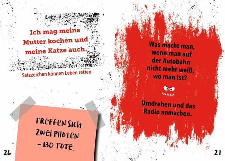 Immagine prodotto Schwarze Witze: Böse, gemeine und politisch unkorrekte Witze und Cartoons (Tedesco, Campione Mannfredt, 2020)