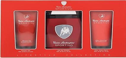 Actual product image Tonino Lamborghini Lamborghini Sportivo (Aftershave spray pump, 125 ml)