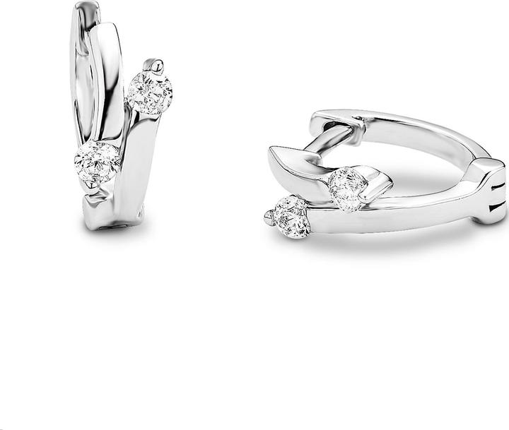 Produktbild Amor Creolen (Zirkonia, Silber)