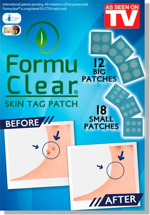Produktbild Formu Clear Skin Tag Patch (Fussdeodorant & -puder)