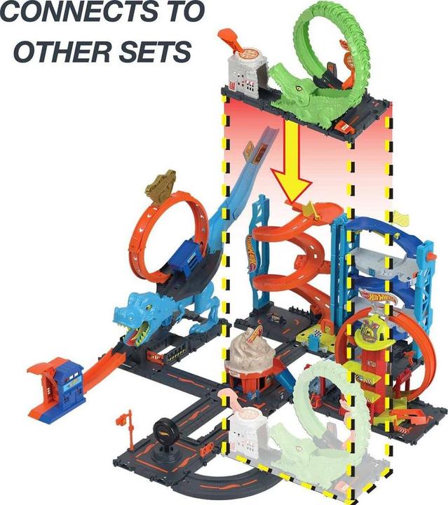Produktbild Hot Wheels City Gator Loop Attack