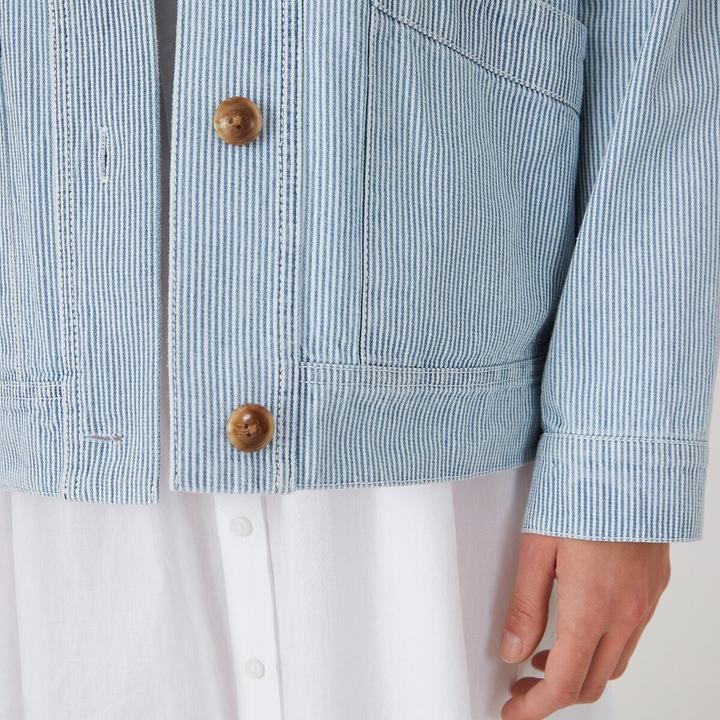 Produktbild La Redoute Collections Worker-Jacke mit Knopfverschluss (XS)
