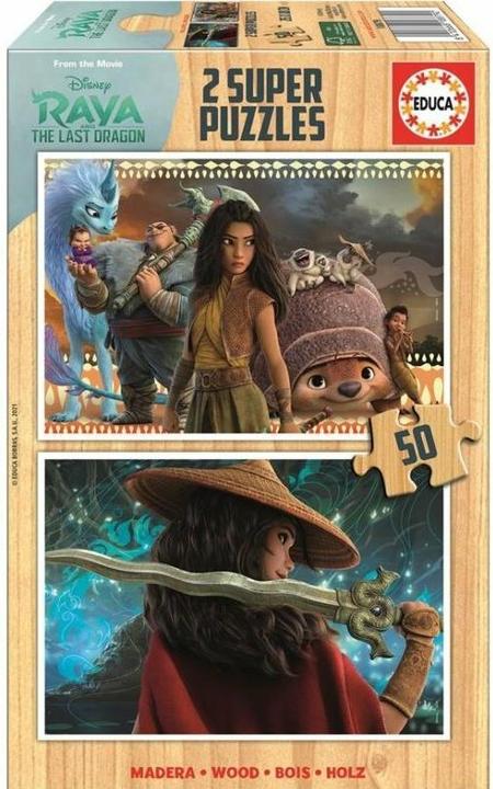 Produktbild Educa Raya und Drache Holzpuzzle (50 Teile)