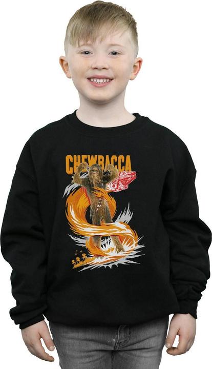 Actual product image Star Wars Boys Chewbacca Gigantic Sweatshirt (128)