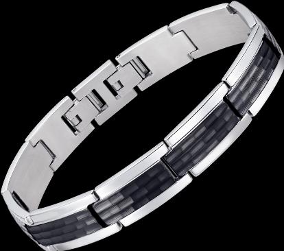Image du produit Lotus Bracelet (21.50 cm, Acier inoxydable)