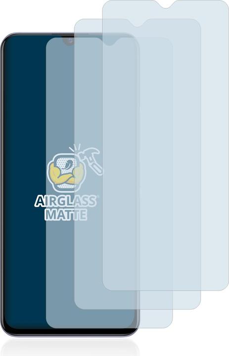 Actual product image BROTECT AirGlass Glass Matte (3 Piece, Vivo Y72 5G)