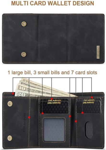 Produktbild Dg.Ming M1 Series Hardcase mit abnehmbarem Portemonnaie (Apple iPhone 13 mini)