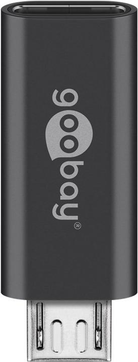 Produktbild Goobay USB 2.0 Hi-Speed Adapter, Grau, Grau (USB 2.0)