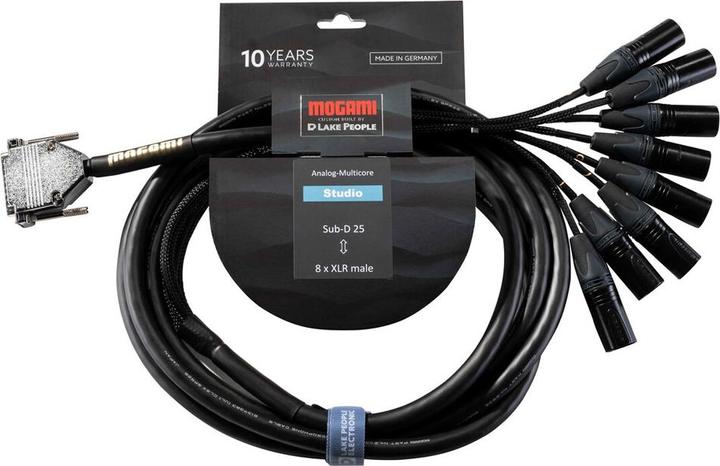 Produktbild Mogami Gold Series Analog-Multicore Kabel (6 m, XLR)