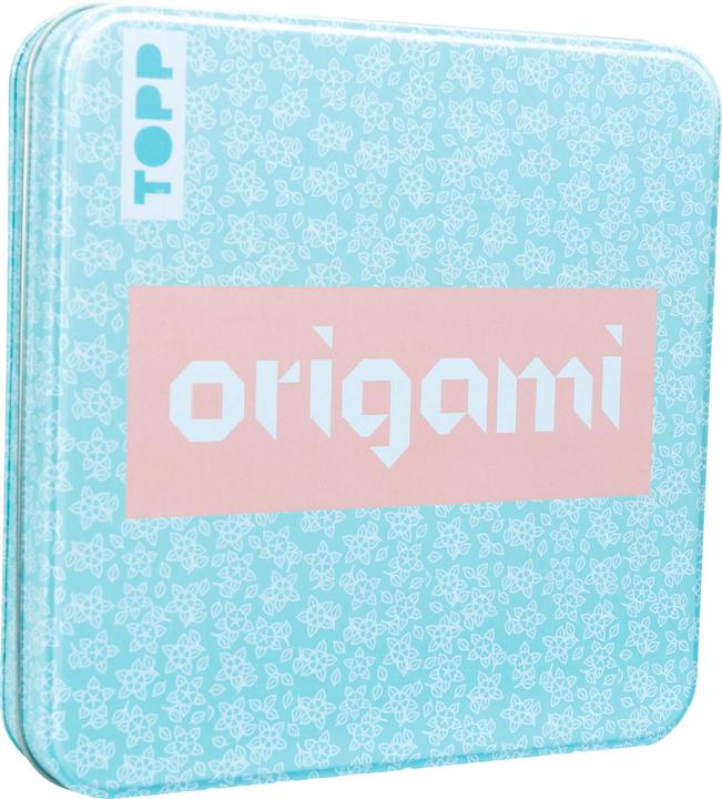 Produktbild Topp Origami Faltblätter "Floral" mit Designdose (80 g/m², 150 x)