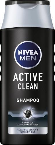 NIVEA Men Men Active Clean (400 ml, Flüssiges Shampoo)