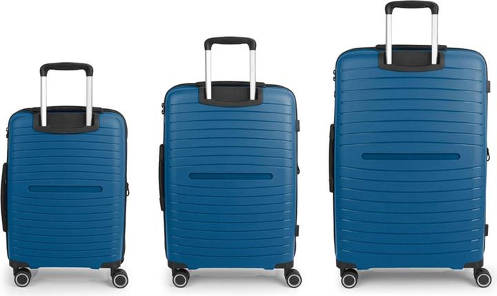 Produktbild Gabol Shinyuu 4 Rollen Kofferset 3-teilig mit Dehnfalte (220 l, XL (ab 115l))