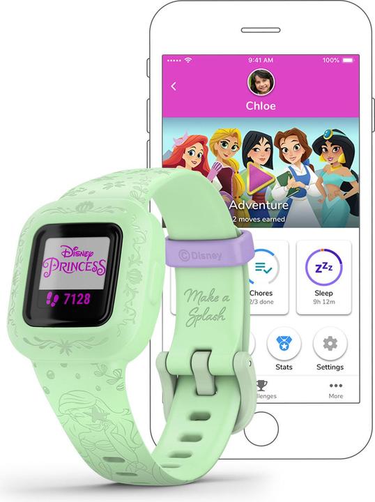 Actual product image Garmin Vivofit jr. 3 Disney Princess Arielle (20 mm)