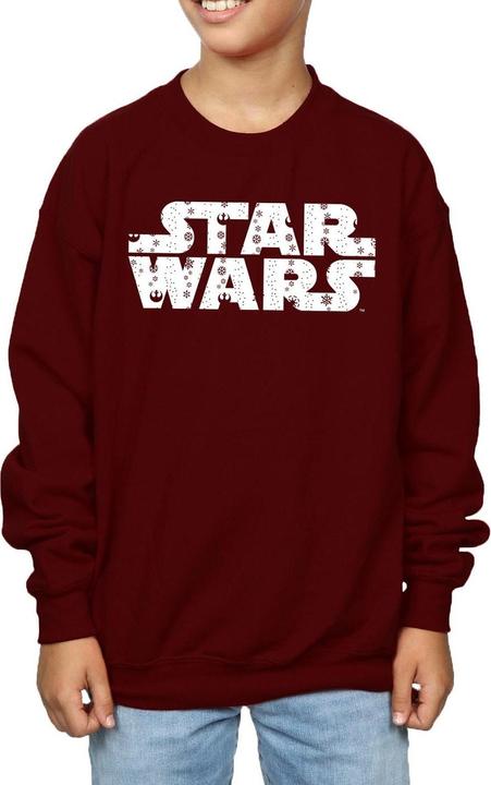 Immagine prodotto Star Wars Christmas Logo Felpa Ragazzi (152, 158)