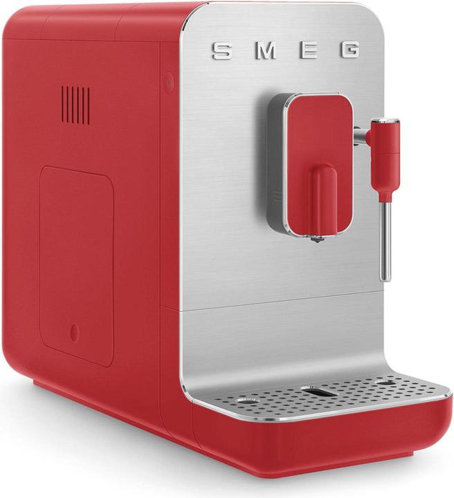 Actual product image Smeg Fully Automatic Coffee Machine 50's Style red