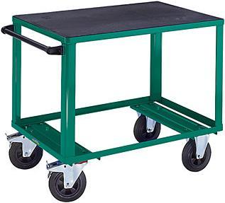 Actual product image Eurokraft Active Green Premium assembly trolley (500 kg)