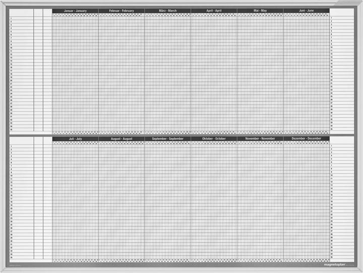 Produktbild Magnetoplan Personal- und Projektplaner (121.5 x 91.5 cm)