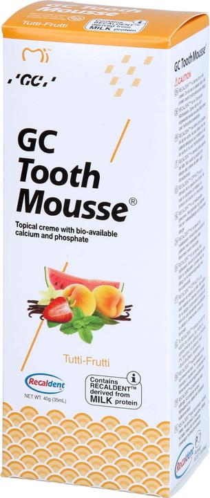 Actual product image Doc Johnson GC Tooth Mousse Tutti-Frutti, 40 g TUB