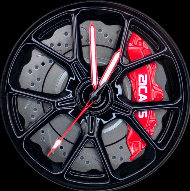 Immagine prodotto 21cars Trackmaster RS - Rosso - Nero I Spin (Visualizzazione della riserva di carica, 43 mm)