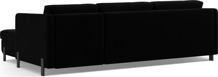 Actual product image Micadoni Velvet Left Corner Sofa With Bed Function, "Gloria", 4 Seats, 260x170x80Made in Europe (Corner sofa)