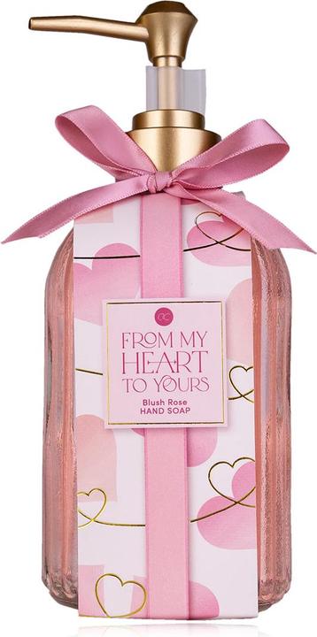 Image du produit Accentra Distributeur de savon avec savon pour les mains FROM MY HEART TO YOURS (Savon liquide, 400 ml)