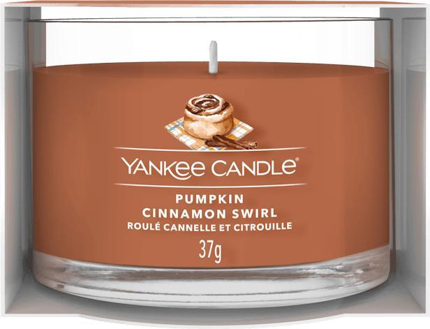 Immagine prodotto Yankee Candle Candela Votive profumata Pumpkin Cinnamon Swirl Signature Filled