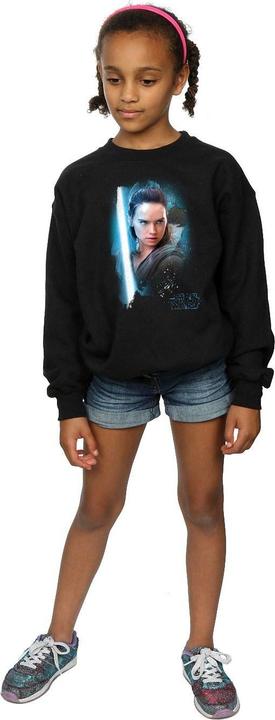 Produktbild Star Wars The Last Jedi Rey Brushed Sweatshirt Mädchen (140, 146)